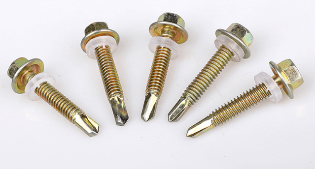 Color Zinc Self Drilling Screws