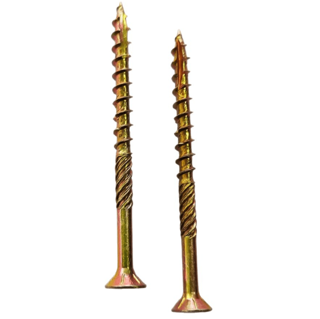 Color Zinc Plated Wood Screws