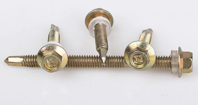 Color Zinc Self Drilling Screws
