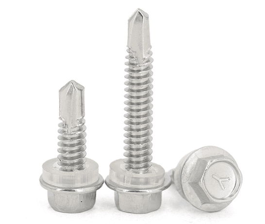 304 Stainless Steel Hex Washer Head Self-Drilling Screws