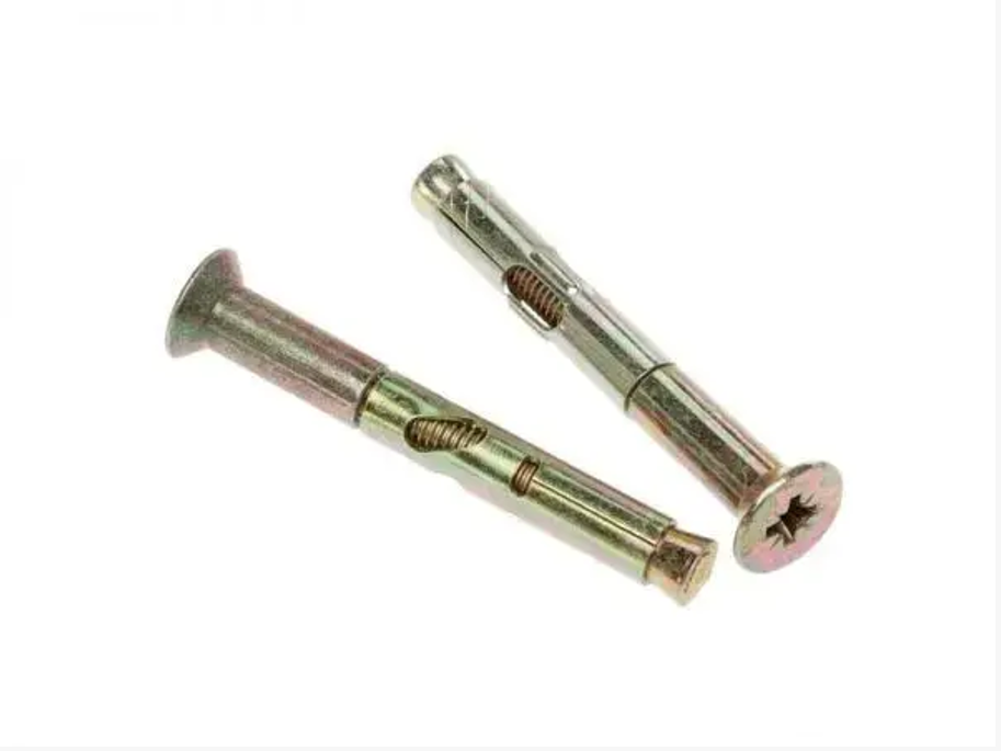 Countersunk Sleeve Anchor Yellow Zinc Plated Product Countersunk Sleeve Anchor Yellow Zinc Plated Product