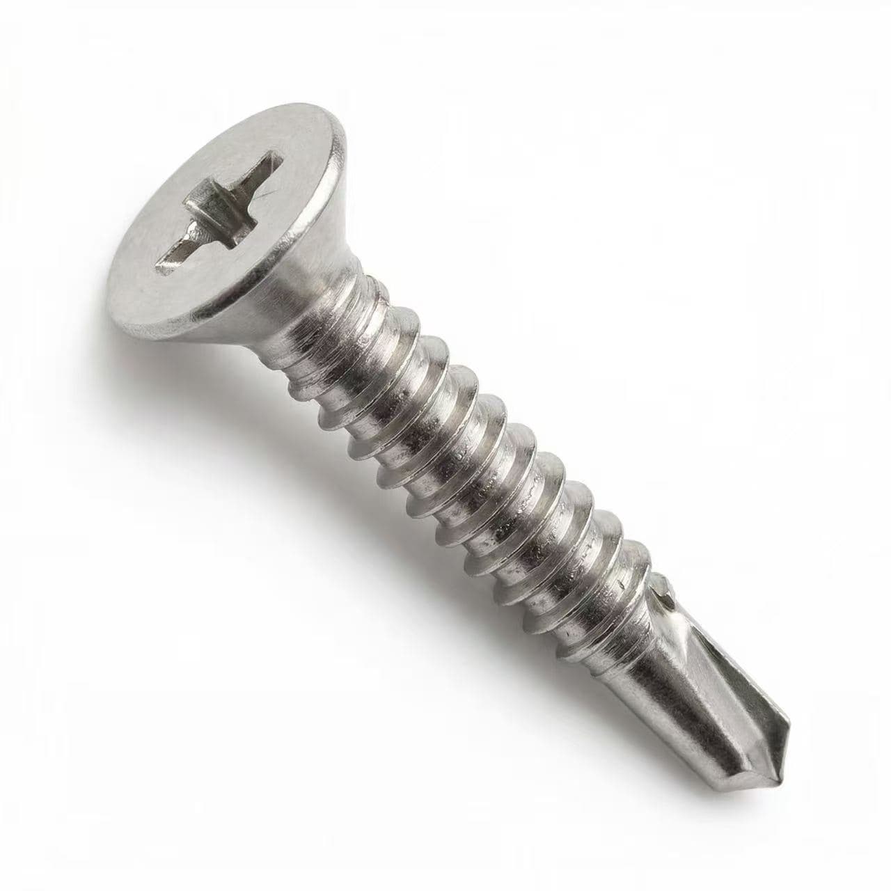 Stainless Steel 410 Csk Head Flat Head Self Drilling Screw Stainless Steel 410 Csk Head Flat Head Self Drilling Screw