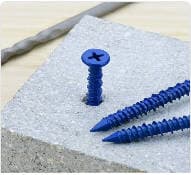 CSK Philips Head Concrete Screw