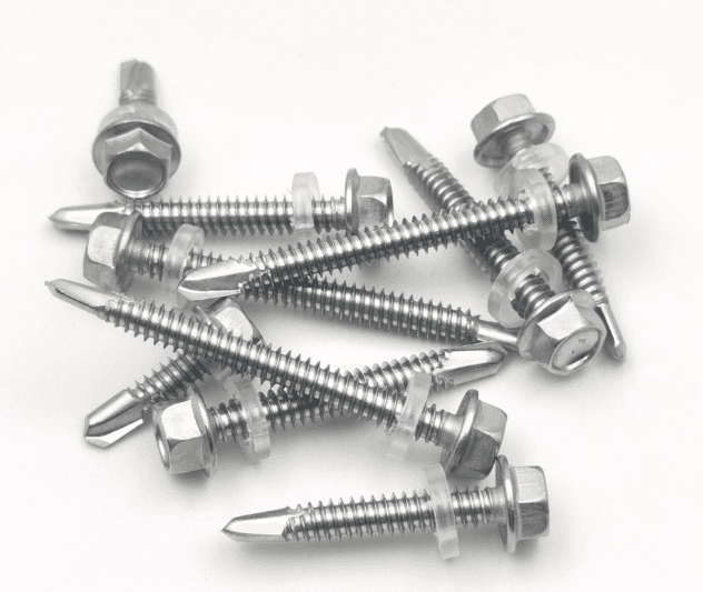 1022A Carbon Steel Hexagon Head Self Drilling Screws ZP Product 1022A Carbon Steel Hexagon Head Self Drilling Screws ZP Product