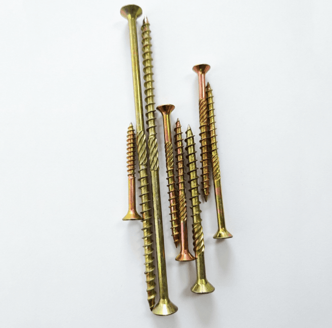 Color Zinc Plated Wood Screws Color Zinc Plated Wood Screws