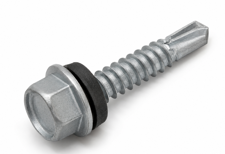 304 Stainless Steel Hex Washer Head Self-Drilling Screws 304 Stainless Steel Hex Washer Head Self-Drilling Screws