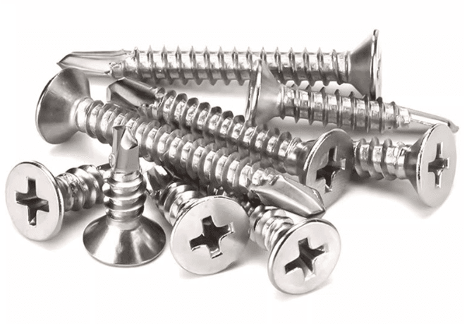 1022A Carbon Steel Flat Head Phillips Self-Drilling Screws 1022A Carbon Steel Flat Head Phillips Self-Drilling Screws