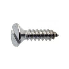 Csk Head Flat Head Slot Self Tapping Screw