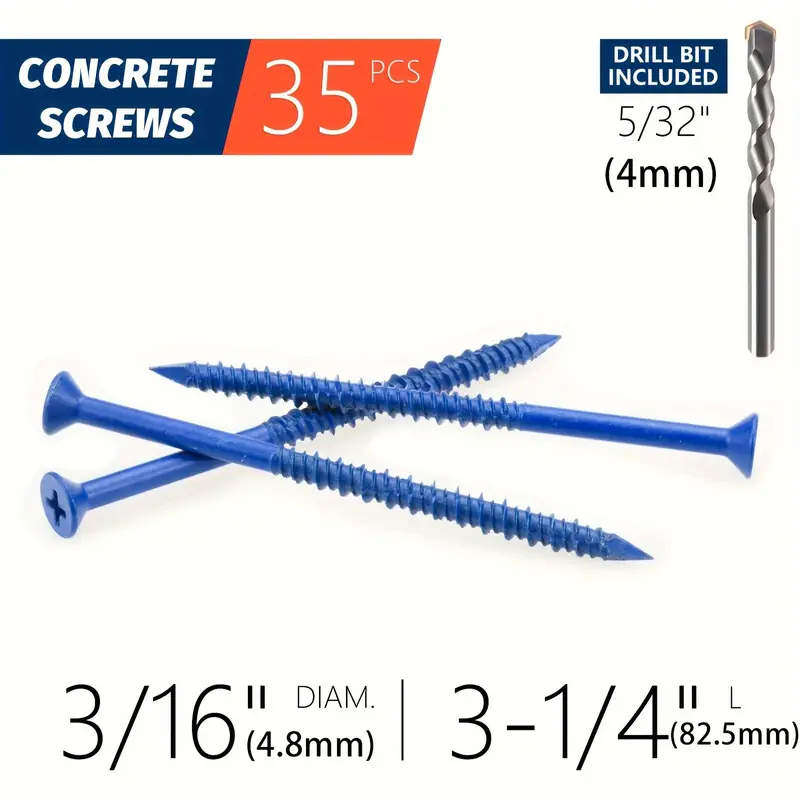 CSK Philips Head Concrete Screw CSK Philips Head Concrete Screw