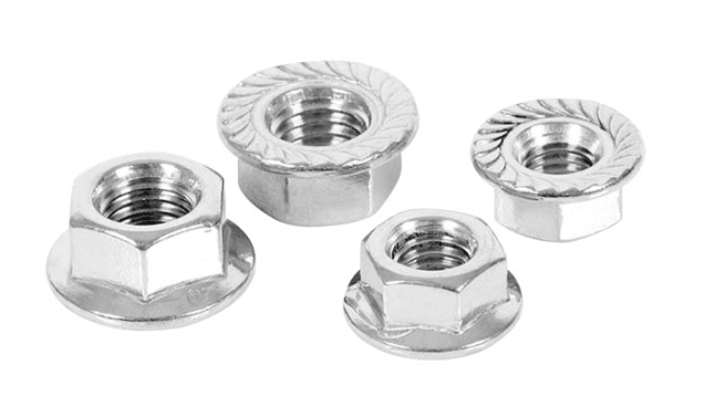 Din6923 Stainless Steel Hexagon Flange Nut Product