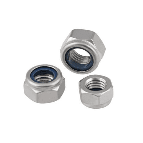 Din982 Stainless Steel Nylon Insert Hex Thicken Lock Nut Product