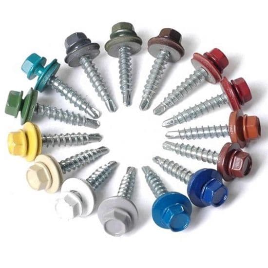 Farmer Screws for Metal Roof and Wall Applications