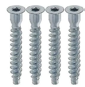 Furniture Confirmat Screw Zinc Plated