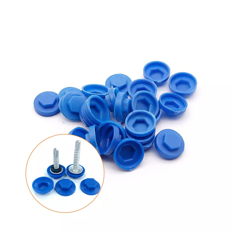 PVC Hex Cap for Self-Drilling Screws PVC Hex Cap for Self-Drilling Screws