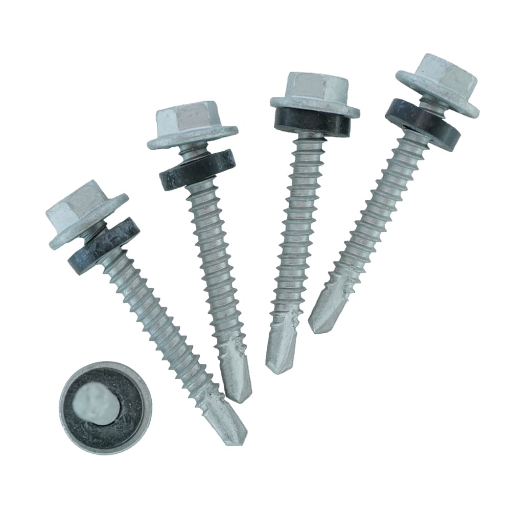 304 Stainless Steel Hex Washer Head Self-Drilling Screws 304 Stainless Steel Hex Washer Head Self-Drilling Screws