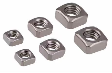 Stainless Steel Square Nuts Din557 Ss304 Ss316 A2 A4 Product