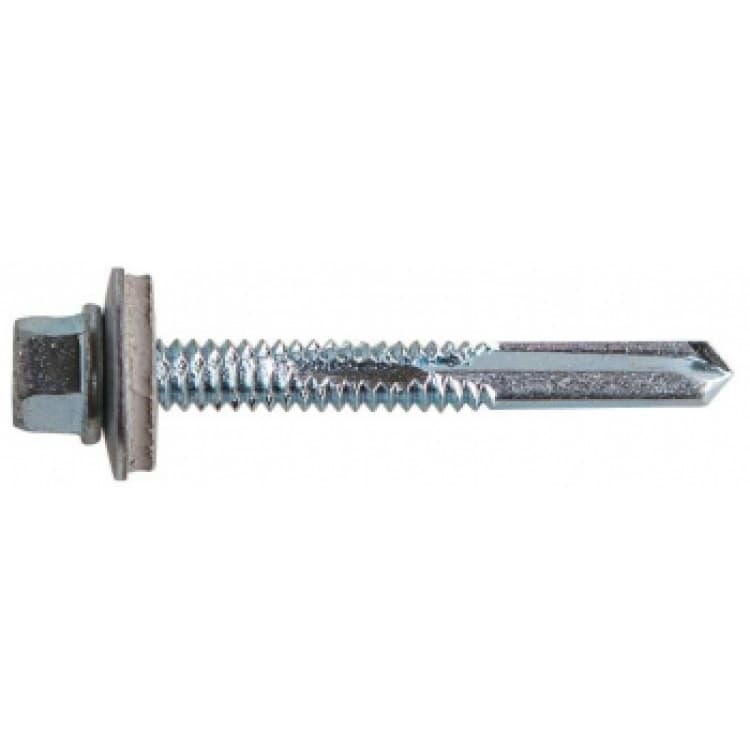 Weather Resistant Coated Tek 5 Hex Washer Head Self-Drilling Screws Weather Resistant Coated Tek 5 Hex Washer Head Self-Drilling Screws