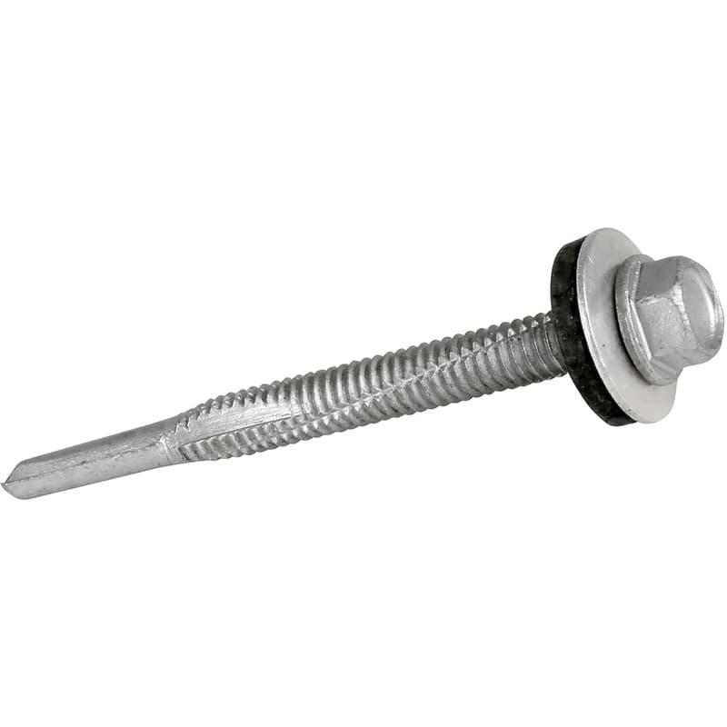 Weather Resistant Coated Tek 5 Hex Washer Head Self-Drilling Screws Weather Resistant Coated Tek 5 Hex Washer Head Self-Drilling Screws