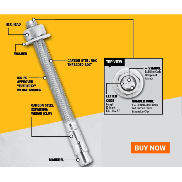 Wedge Anchor Bolt Wedge Anchor Bolt