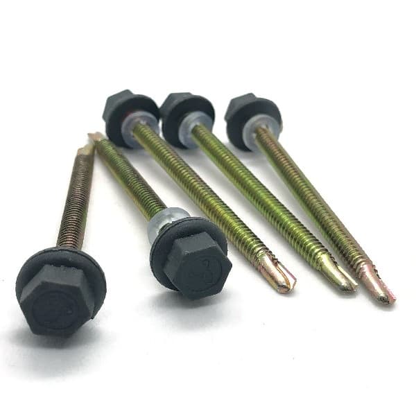 Brown Nylon Head Self Drilling Screw