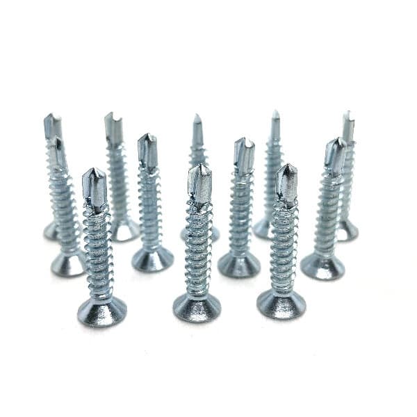 1022A Carbon Steel Flat Head Phillips Self-Drilling Screws 1022A Carbon Steel Flat Head Phillips Self-Drilling Screws