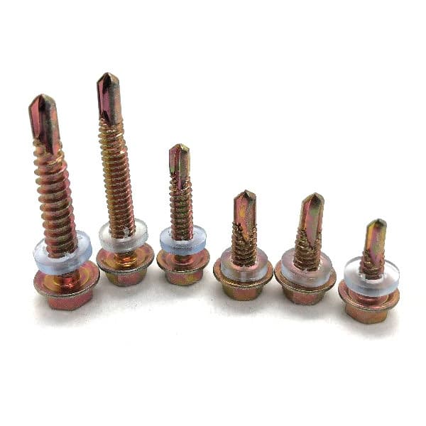1022A Carbon Steel Hexagon Head Self Drilling Screws ZP Product