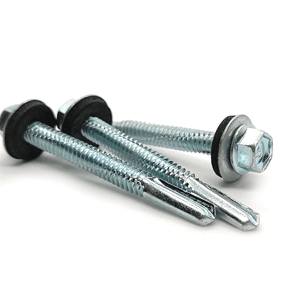 Long Drill Hex Washer Head Self Drilling Screw