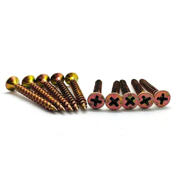 Self Tapping Screw Yellow Zinc Product
